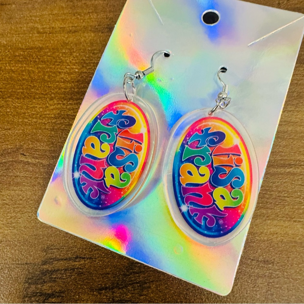 Colorful Lisa Frank Earrings